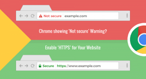 Chrome aviso no https - Streaming EmitirOnline.com